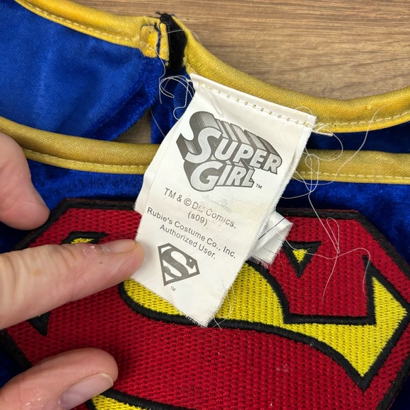 Rubies Supergirl Halloween Dress Up Costume Girls - Picture 3 of 5